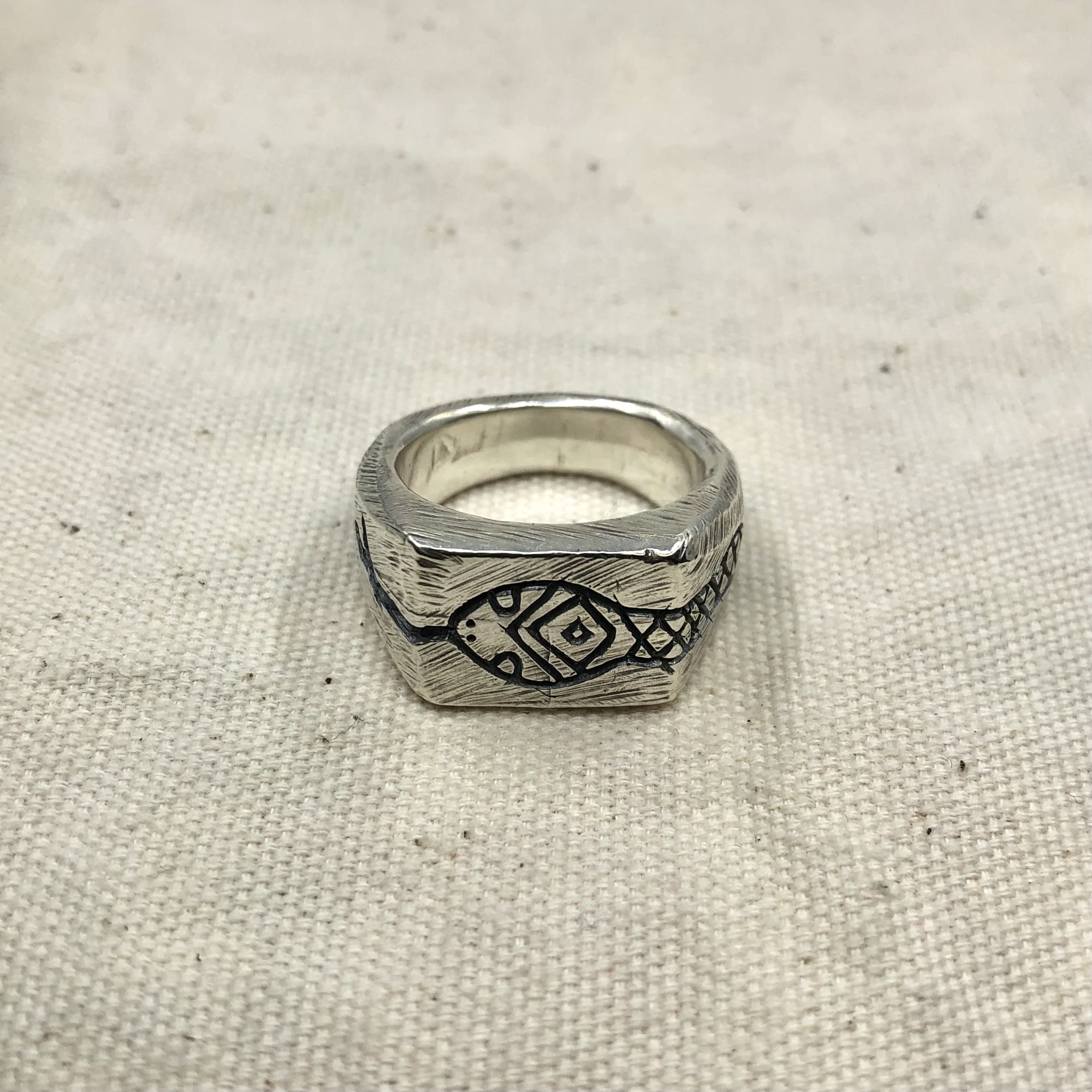 Slither Signet Ring