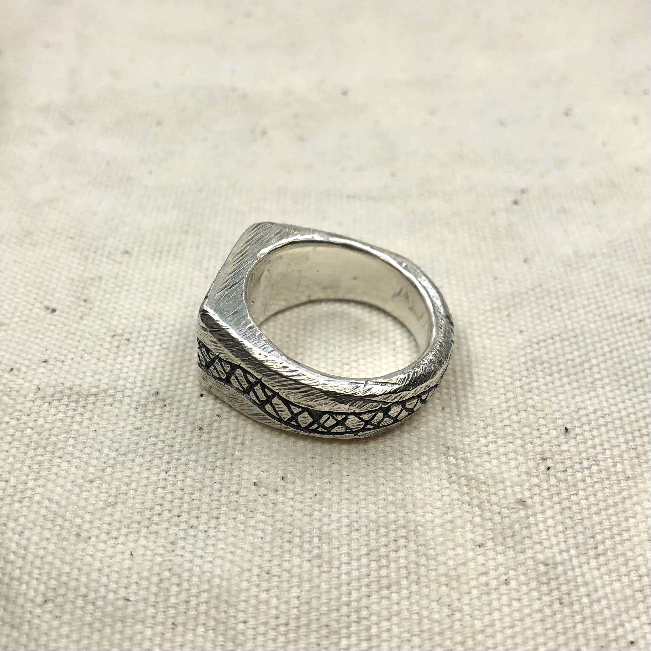 Slither Signet Ring