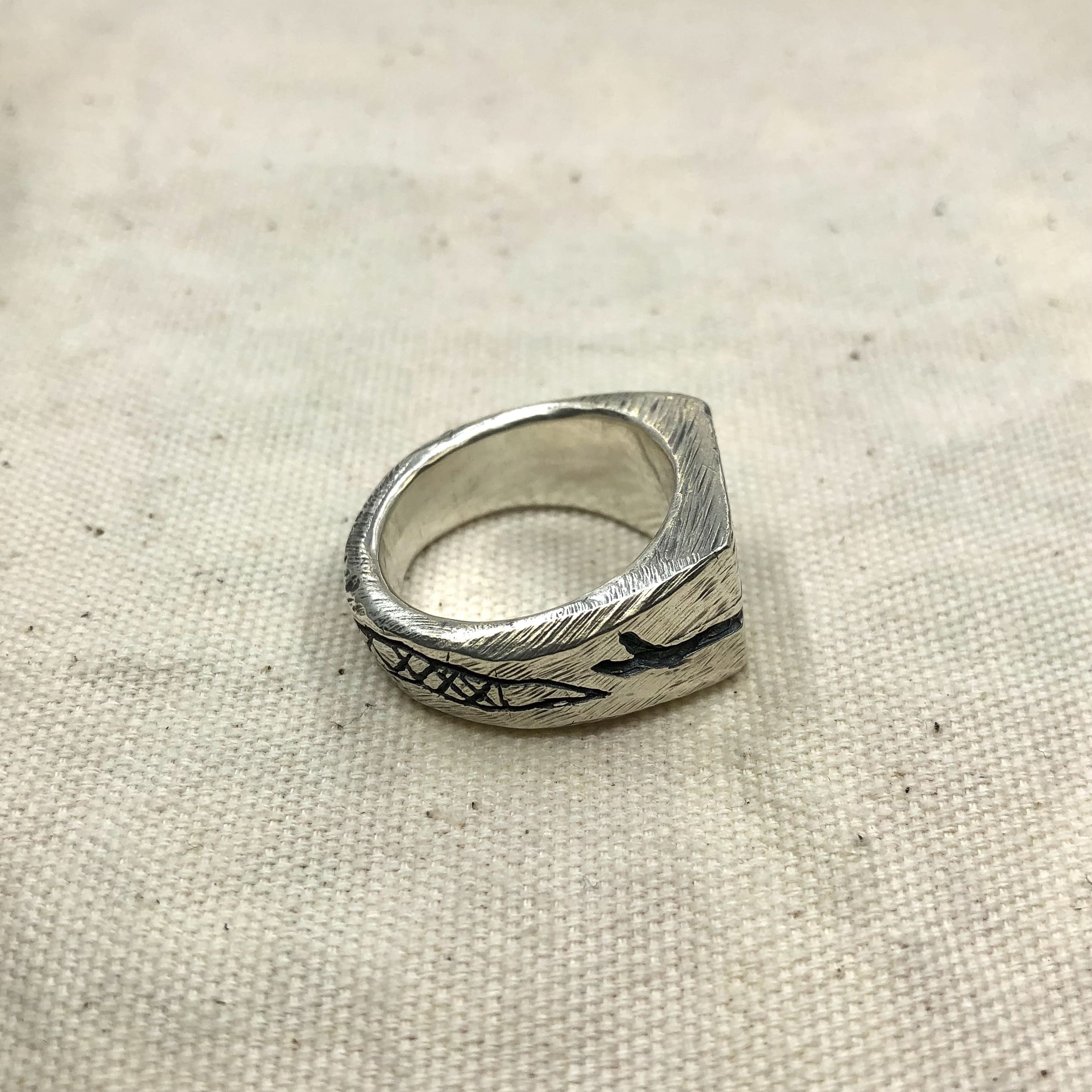 Slither Signet Ring